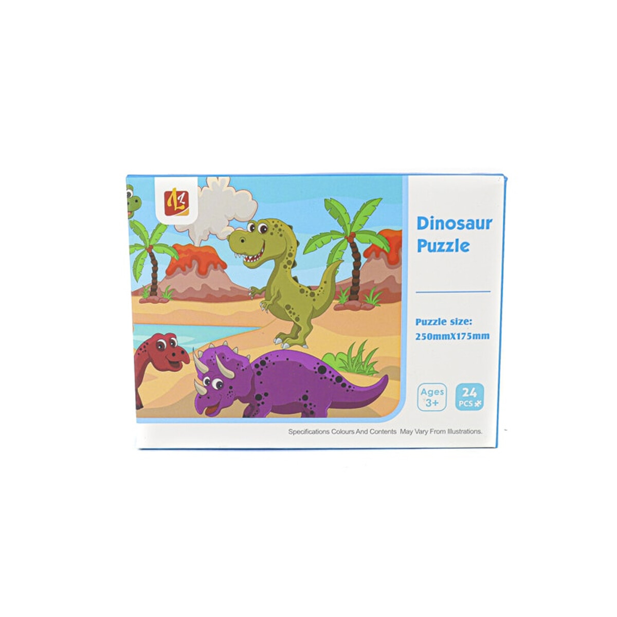 Puzzle De 24 Piezas - Dinosaurio 