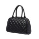 Cartera de mano puffy negro