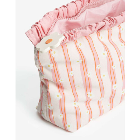 Porta Cosméticos Estampado Flores