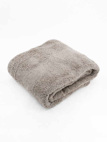 PIE DE CAMA FLANNEL BEIGE (V)