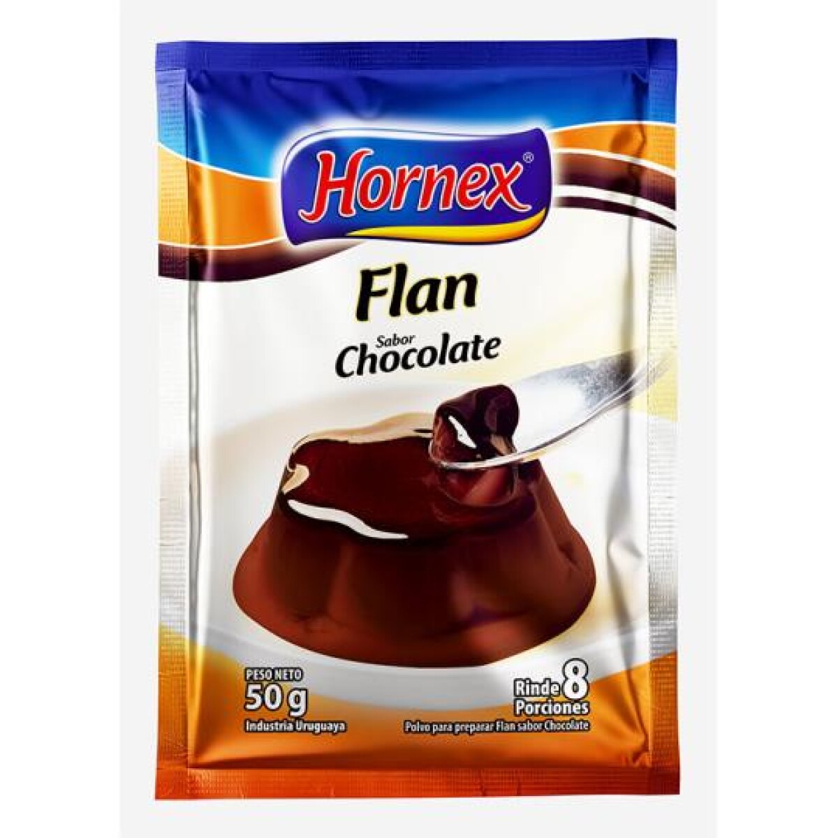 NAT-FLAN HORNEX CHOCOLATE 8P 
