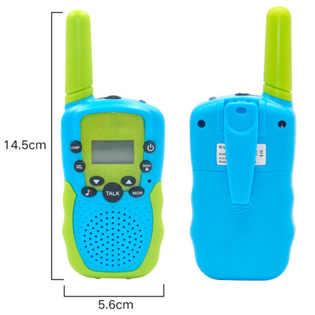 Set X2 Walkie-talkie Juguete Infantil Calidad Niños 1