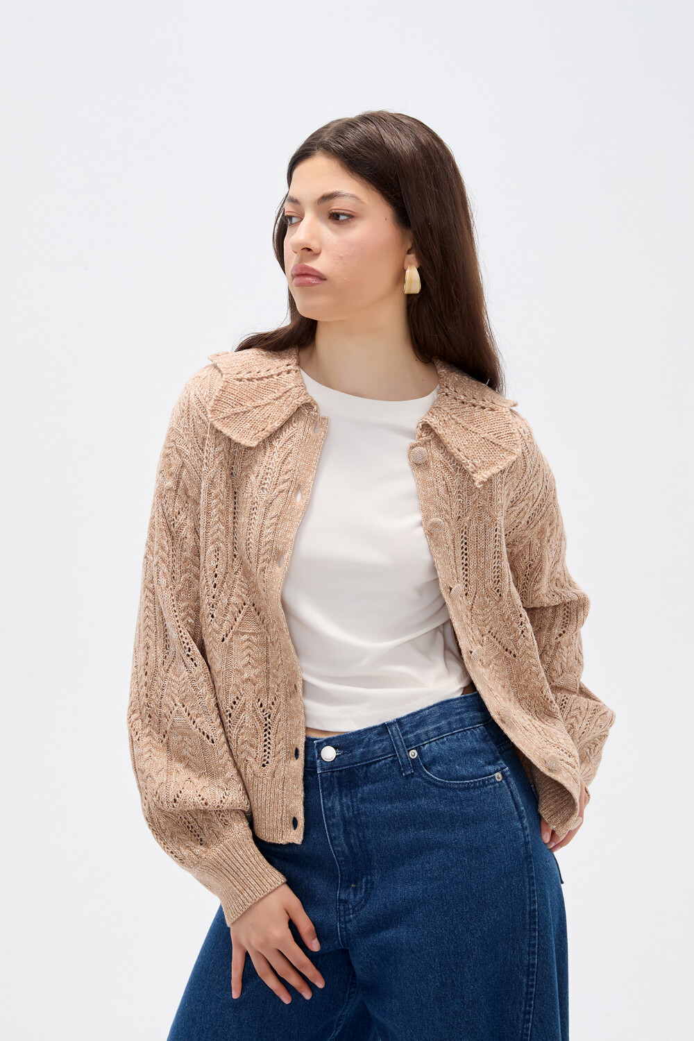 Cardigan Nerua Crudo / Natural