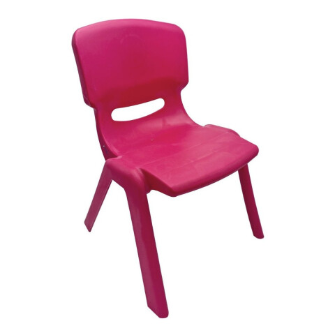 Silla Para Niños Plástico Inyectado Infantil Varios Colores variante color FUCSIA