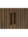 Aparador LYNGVIG 120cm 2 puertas persiana roble osc Aparador LYNGVIG 120cm 2 puertas persiana roble osc