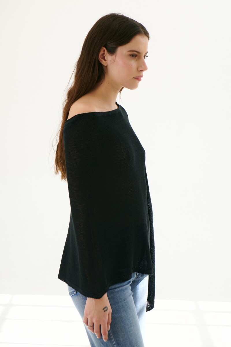 PONCHO SUNDANCE NEGRO