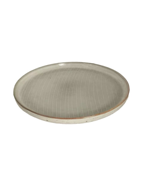 PLATO DE POSTRE D22CM RAYITAS GRIS PLATO DE POSTRE D22CM RAYITAS GRIS