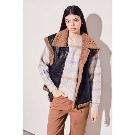 Chaleco Gamulan Negro