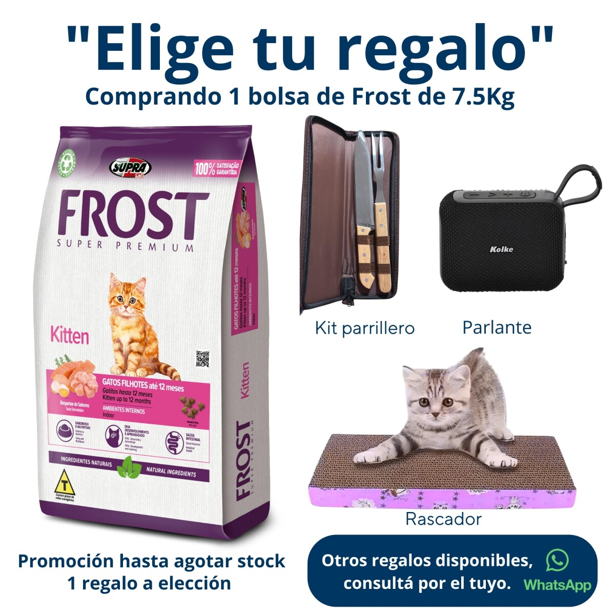 Frost Gatito 7.5 Kg 