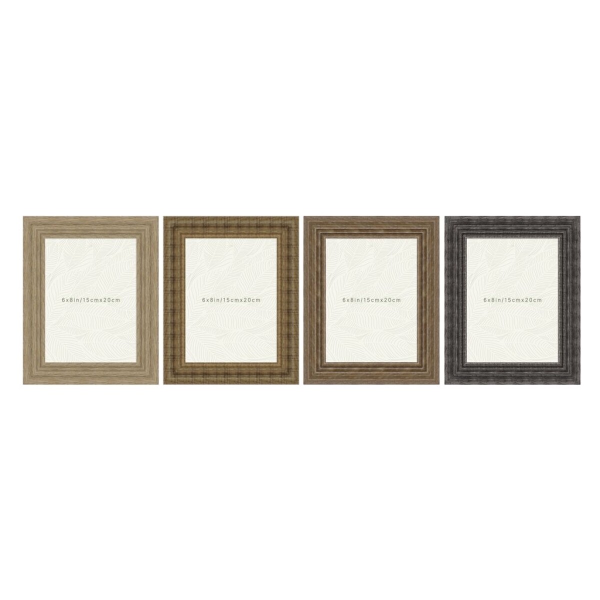 PORTARRETRATO MDF 15X20CM MOLDEADO NATURAL 