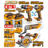 KIT A BATERIA P20S 20V 4 PCS BRUSHLESS MOTOR C/ 2 BATERIAS CARGADOR Y ACCESORI KIT A BATERIA P20S 20V 4 PCS BRUSHLESS MOTOR C/ 2 BATERIAS CARGADOR Y ACCESORI