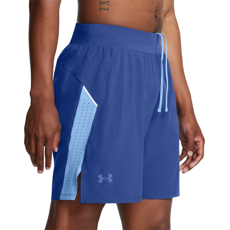 UA LAUNCH PRO 7'' SHORTS-BLU BLU-432