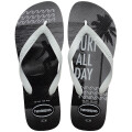 Sandalias de Hombre Havaianas Top Athletic Gris - Negro