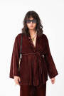 KIMONO EN VELVET Violeta