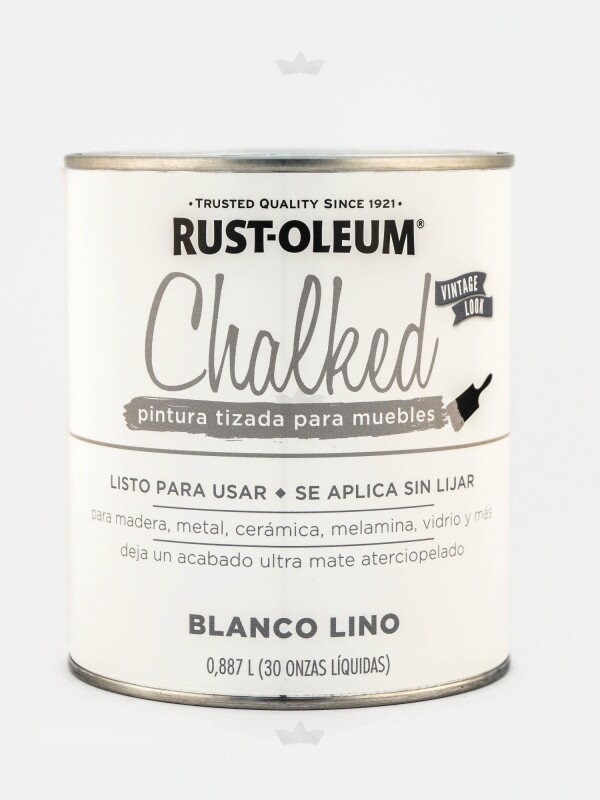 RUST OLEUM BROCHABLE BLANCO LINO 0.887 LT N/A