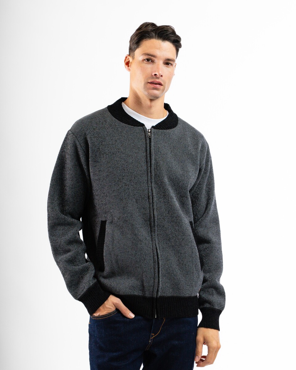 Campera de Punto Marsella - Gris 