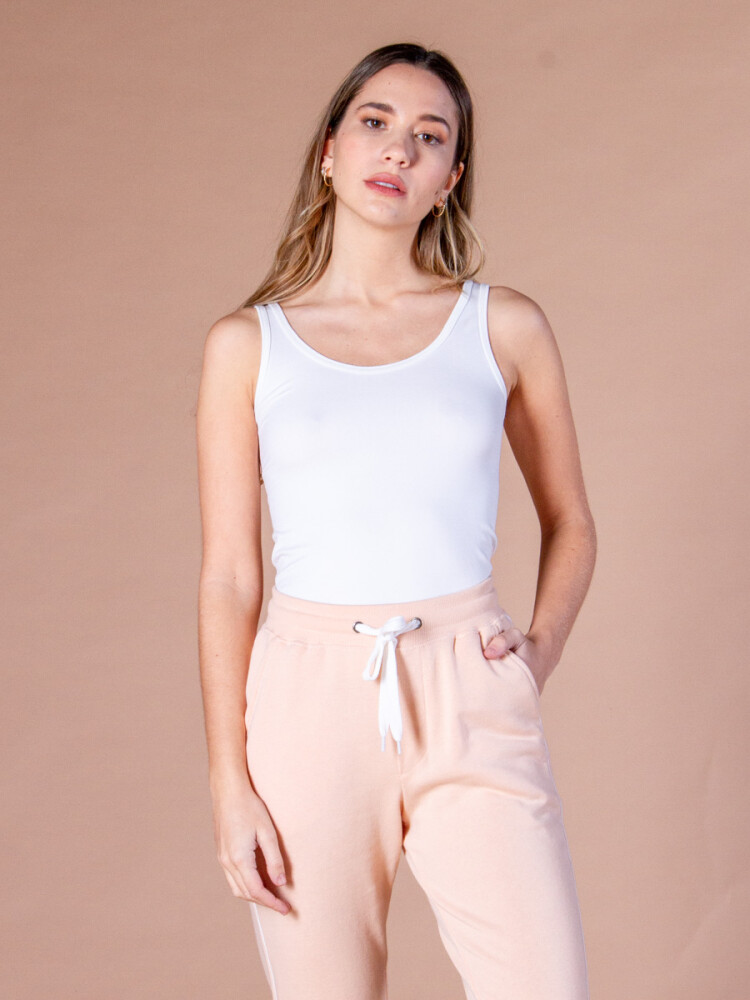 MUSCULOSA SEAMLESS ZAFIRO Blanco