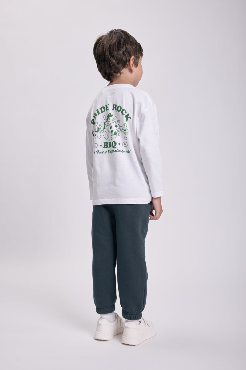 Remera estampada Rock Blanco