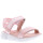 Sandalia BETY con cintas estampadas y velcros Pink