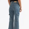 Jean Cargo Oxford Ramada N+ Azul Medio
