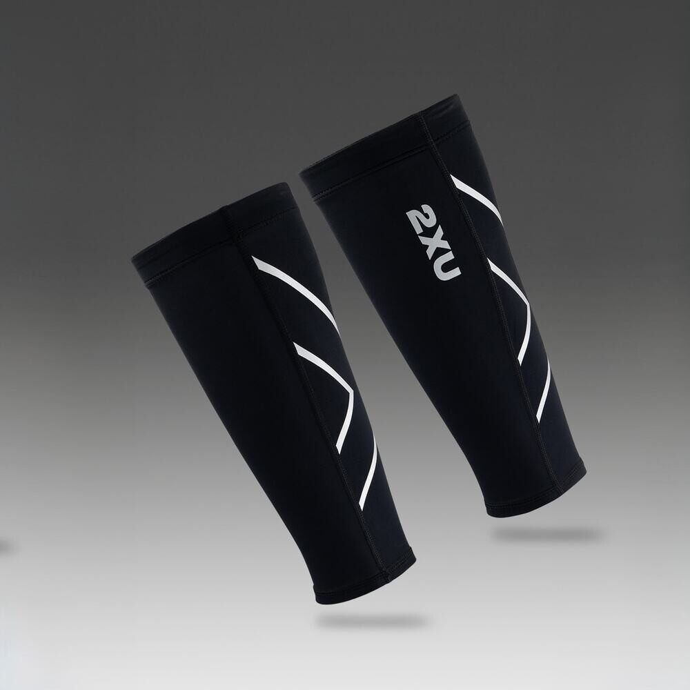 Banda de compresión Running Calf Guards Unisex Black/black