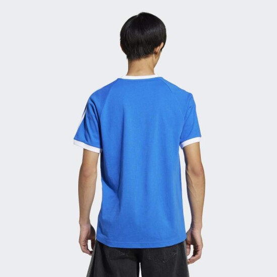 Remera Adidas Adicolor Classics 3 Rayas Azul