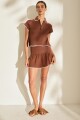 FALDA ULA KNIT Chocolate