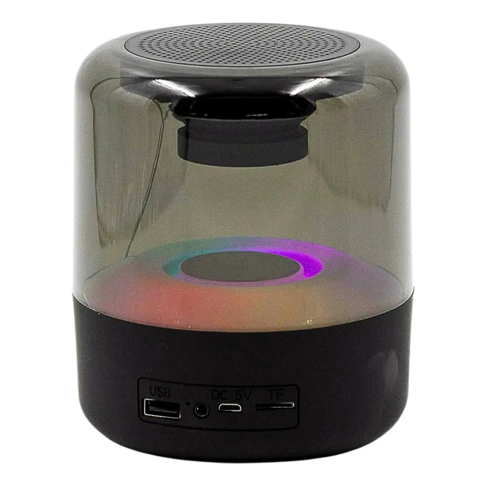Parlante bluetooth elegante con luces RGB Parlante bluetooth elegante con luces RGB