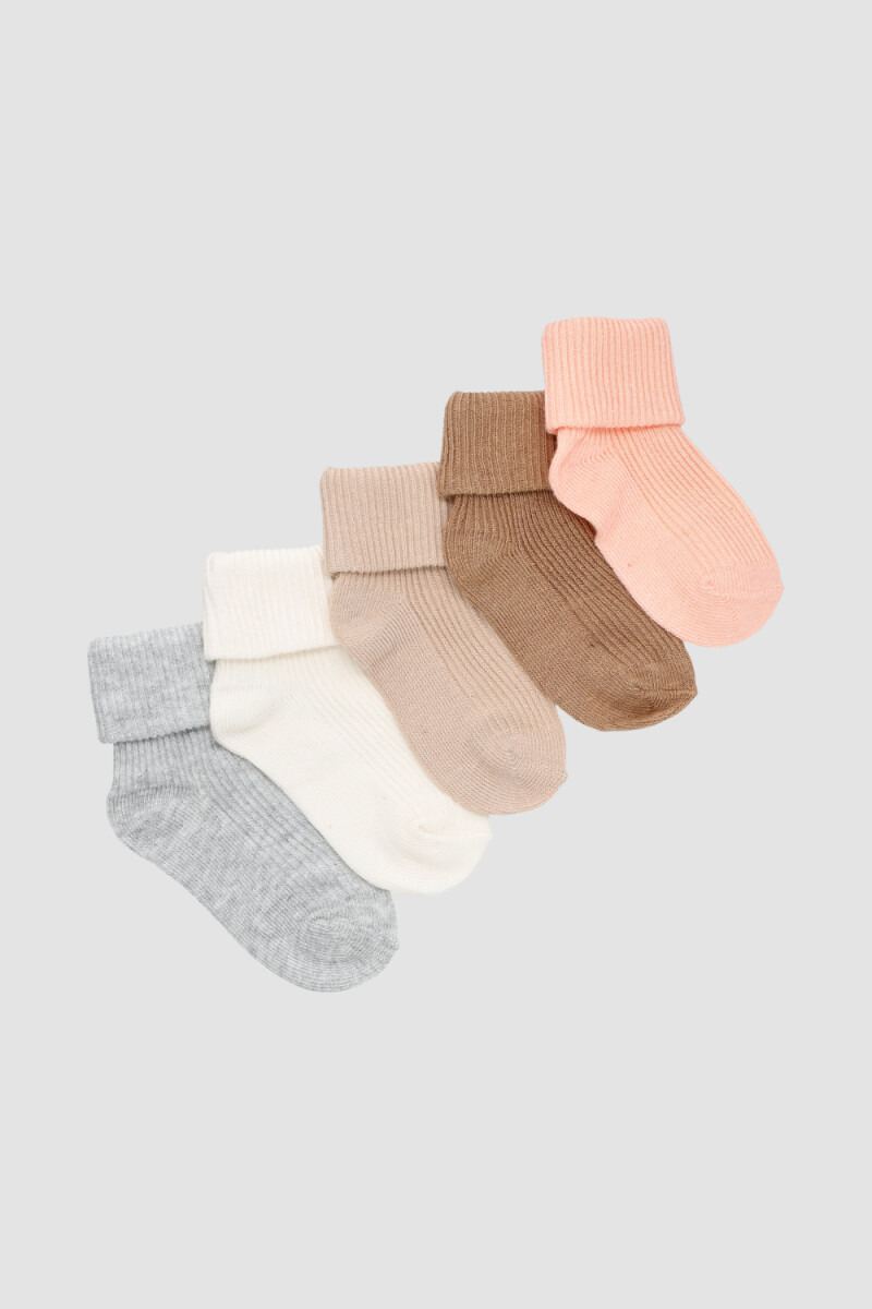 Medias lisas puño q no aprieta Combinacion 1