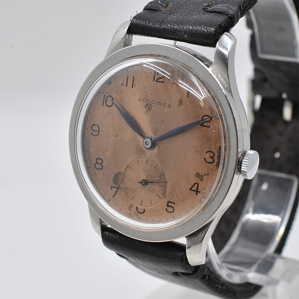 Longines Calatrava Año 1941 Caja 35 Mm. Maravillosa Esfera Rosa Longines Calatrava Año 1941 Caja 35 Mm. Maravillosa Esfera Rosa