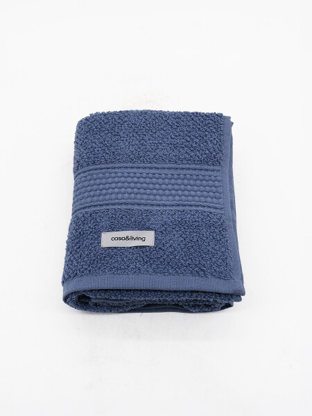 TOALLA DE MANO AZUL PIEDRA