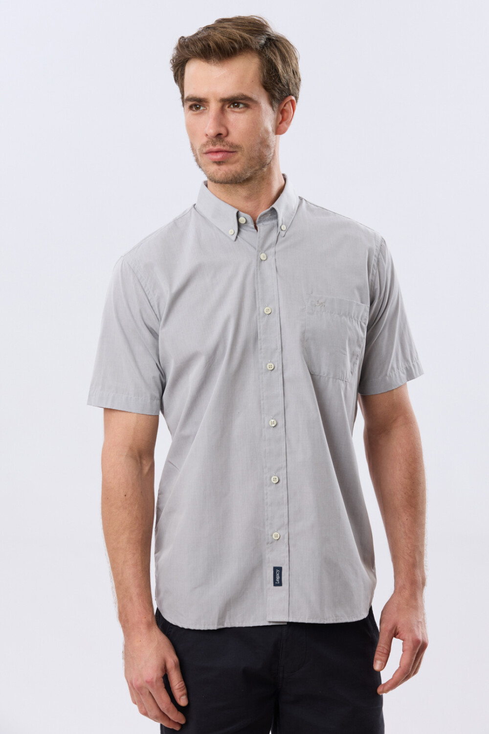 CAMISA LISA SPORT Gris