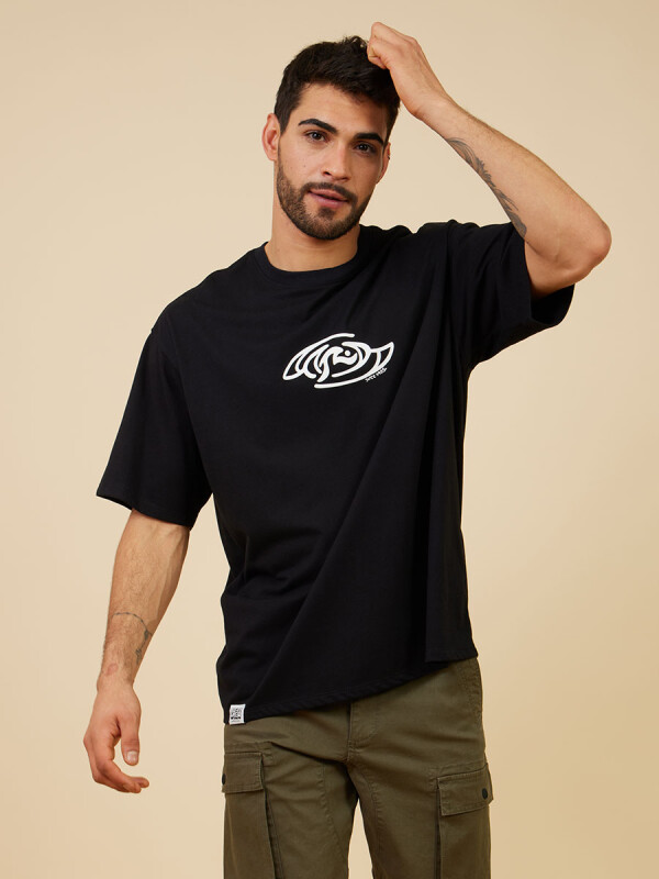 T-SHIRT CADIZ RUSTY Negro