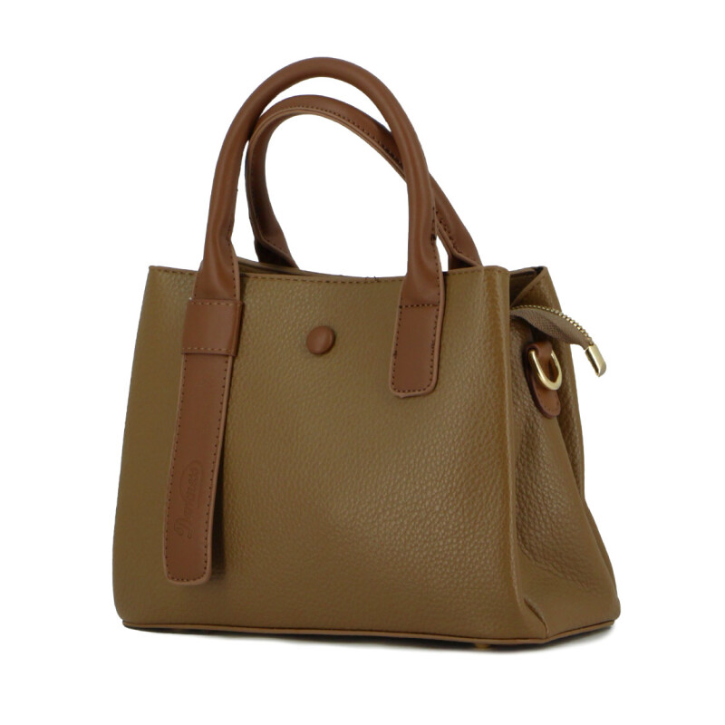 Darkness Cartera C/correa Larga Y Corta Marron