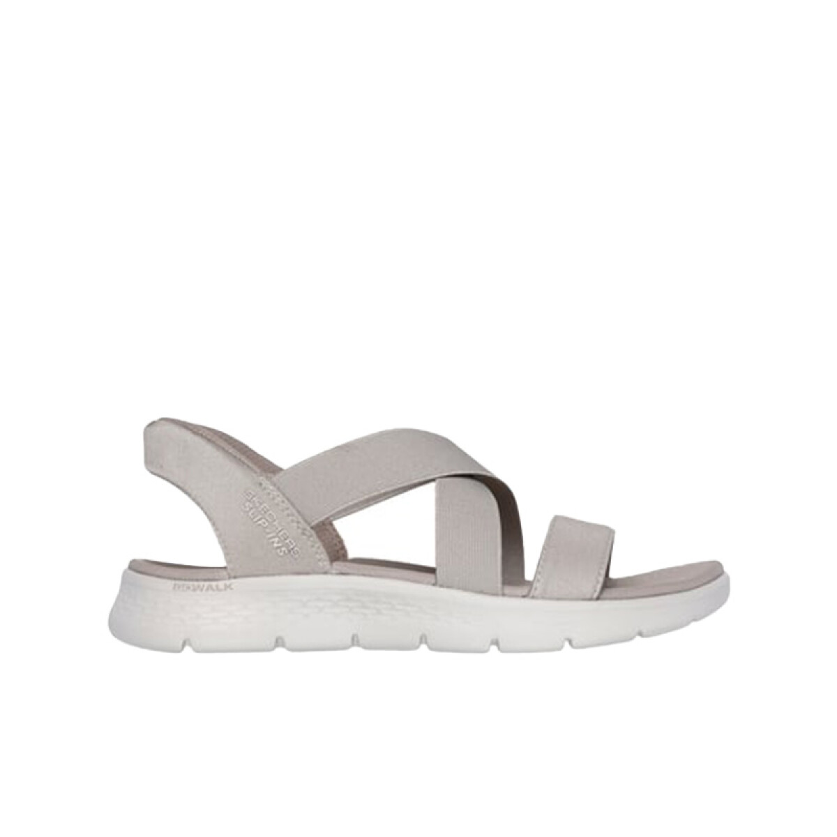 Sandalias Slip-Ins Go Walk Flex - Marrón 