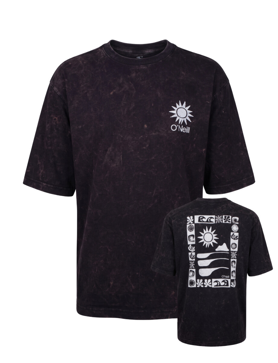 Remera O'Neill Oversized Solstice - Negro 