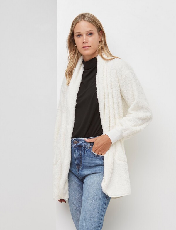 Cardigan Soft BLANCO