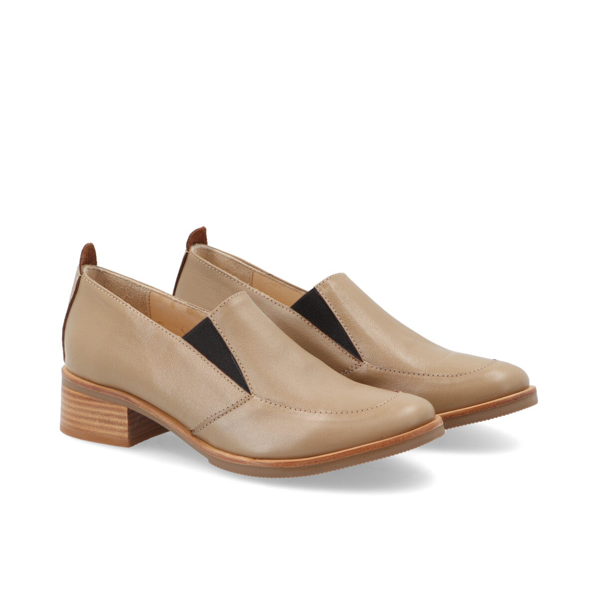 ZAPATO CUERO TRISTA - MARRON 