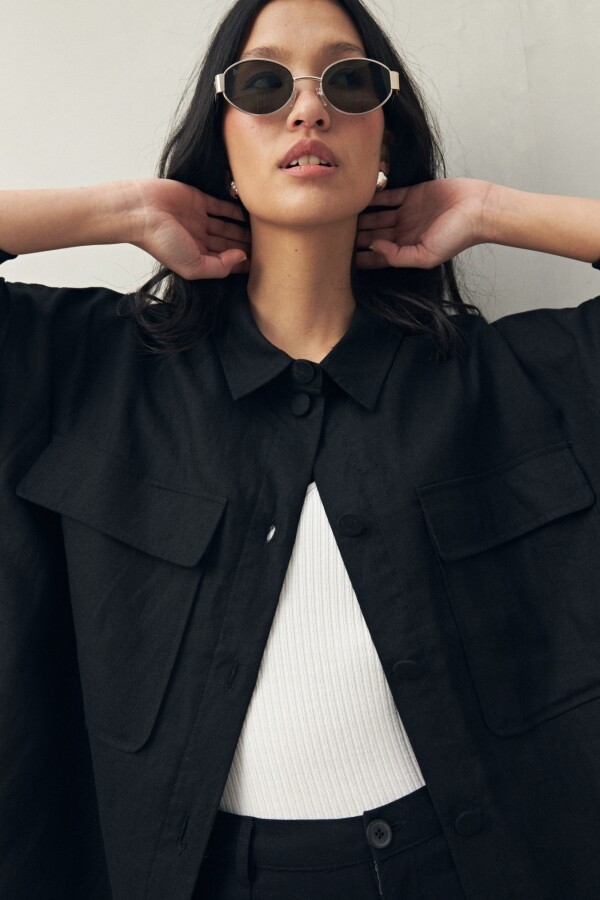 CHAQUETA RILEY Negro