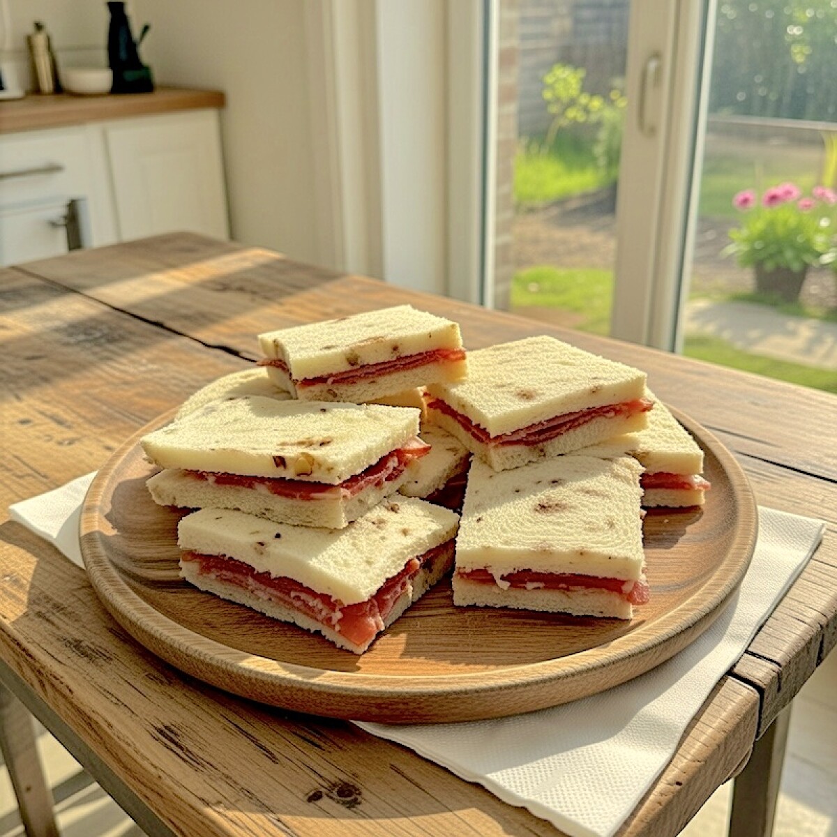 6 Sándwiches de Bondiola en Pan de Nuez 