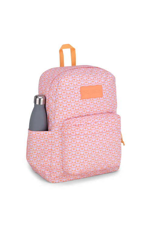 Mochila SuperBreak + Cartuchera Hyped Hearts Pink