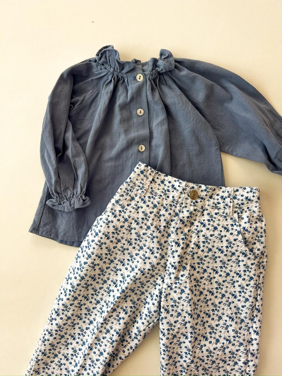 Camisa circus azul jean Camisa circus azul jean