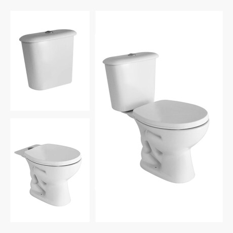 Juego De Inodoro Y Mochila BLANCO