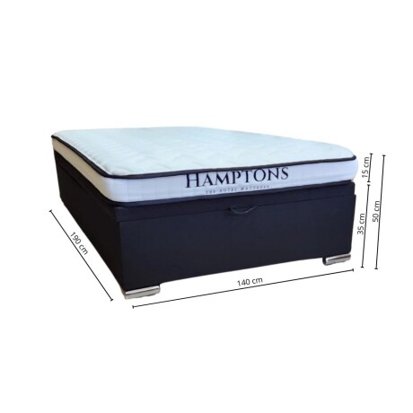 Sommier Baul 2 Plazas Hamptons Memory Foam Sommier Baul 2 Plazas Hamptons Memory Foam
