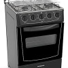 COCINA PUNKTAL PK-268 4H Negra Sin color