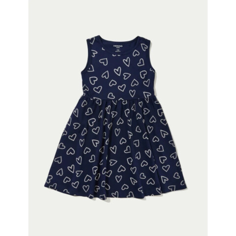 VESTIDO FEM AZUL ESCURO