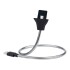 Cable Soporte Tipo Tripode Cargador Metalico iPhone Micro Variante Android