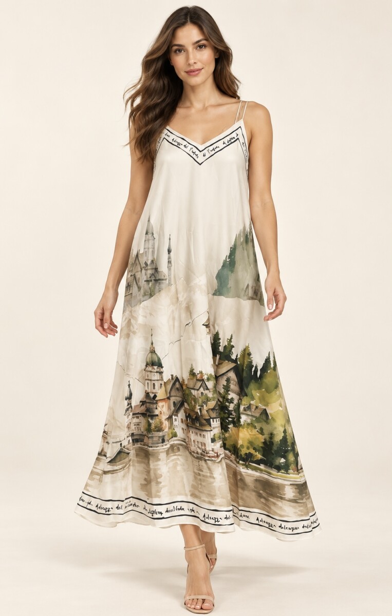 VESTIDO ITALY - BEIGE 