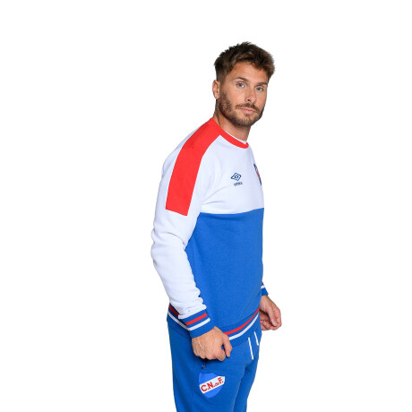 BUZO UMBRO CNdF PLAQUET Blue/White/Red