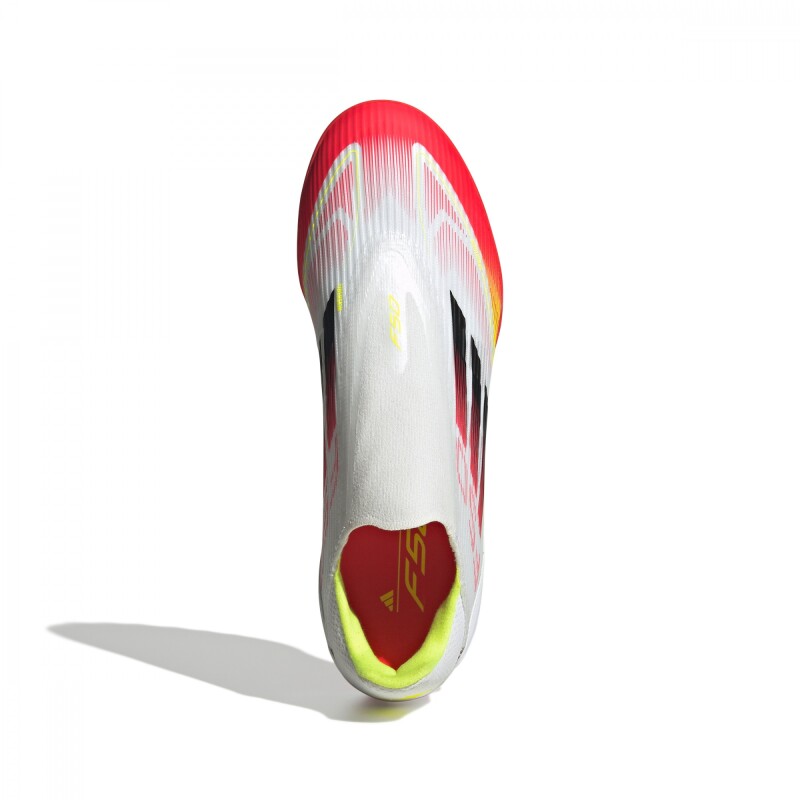 Championes de fútbol F50 League Laceless de Hombre Blanco